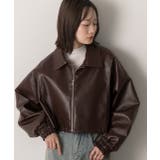 ショート ライダースジャケット  | ad thie | 詳細画像26 