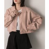 ショート ライダースジャケット  | ad thie | 詳細画像4 