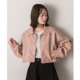 ショート ライダースジャケット  | ad thie | 詳細画像5 