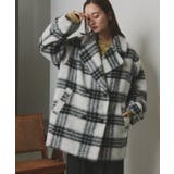 シャギーコクーンミドルコート | ad thie | 詳細画像10 