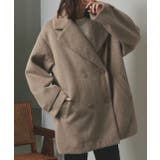 シャギーコクーンミドルコート | ad thie | 詳細画像22 