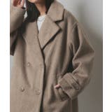 シャギーコクーンミドルコート | ad thie | 詳細画像23 