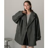 シャギーコクーンミドルコート | ad thie | 詳細画像29 