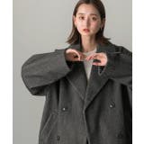 シャギーコクーンミドルコート | ad thie | 詳細画像42 