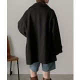 シャギーコクーンミドルコート | ad thie | 詳細画像54 