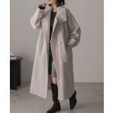 スタンドカラー ２WAYオーバーコート | ad thie | 詳細画像11 