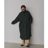 スタンドカラー ２WAYオーバーコート | ad thie | 詳細画像20 