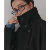 スタンドカラー ２WAYオーバーコート | ad thie | 詳細画像21 