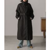 スタンドカラー ２WAYオーバーコート | ad thie | 詳細画像23 