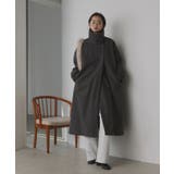 スタンドカラー ２WAYオーバーコート | ad thie | 詳細画像27 