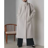 スタンドカラー ２WAYオーバーコート | ad thie | 詳細画像4 