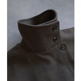 スタンドカラー ２WAYオーバーコート | ad thie | 詳細画像40 