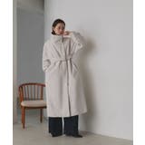 スタンドカラー ２WAYオーバーコート | ad thie | 詳細画像5 