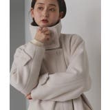 スタンドカラー ２WAYオーバーコート | ad thie | 詳細画像7 