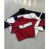 スタンドカラー配色ブルゾン | ad thie | 詳細画像37 