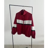 スタンドカラー配色ブルゾン | ad thie | 詳細画像43 