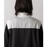 スタンドカラー バイカラーベスト | ad thie | 詳細画像21 