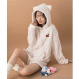≪HELLO KITTY≫猫耳フード付き ボアパーカー | ad thie | 詳細画像10