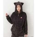 ≪HELLO KITTY≫猫耳フード付き ボアパーカー | ad thie | 詳細画像17