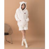 ≪HELLO KITTY≫猫耳フード付き ボアパーカー | ad thie | 詳細画像3