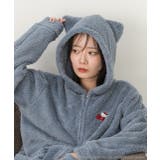 ≪HELLO KITTY≫猫耳フード付き ボアパーカー | ad thie | 詳細画像43