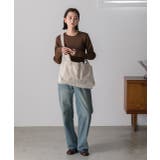 ポケット付き ショルダーバッグ | ad thie | 詳細画像14 