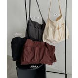 ポケット付き ショルダーバッグ | ad thie | 詳細画像48 