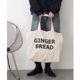 アイボリー×ブラック | ロゴデザイン カラートートバッグ | ad thie