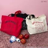ad thie（アドティエ） | ≪HELLO KITTY≫ ビッグロゴ　トートバッグ