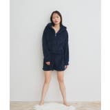 ボアショートパーカーショートパンツルームウエア | ad thie | 詳細画像2 