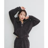 ボアショートパーカーショートパンツルームウエア | ad thie | 詳細画像22 