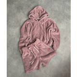 ボアショートパーカーショートパンツルームウエア | ad thie | 詳細画像43 