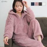 ad thie（アドティエ） | ボアショートパーカーロングパンツルームウエア