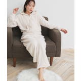 ボアショートパーカーロングパンツルームウエア | ad thie | 詳細画像10 