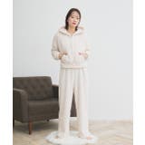 ボアショートパーカーロングパンツルームウエア | ad thie | 詳細画像13 