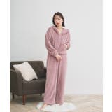 ボアショートパーカーロングパンツルームウエア | ad thie | 詳細画像2 