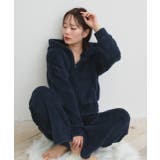 ボアショートパーカーロングパンツルームウエア | ad thie | 詳細画像24 