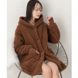 着る毛布 ミドル丈フード付きルームウエア | ad thie | 詳細画像17