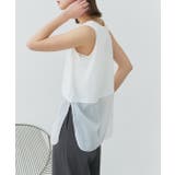 レイヤードシアータンクトップ | ad thie | 詳細画像10 