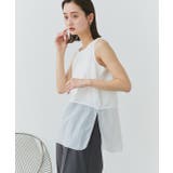 レイヤードシアータンクトップ | ad thie | 詳細画像14 