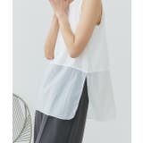 レイヤードシアータンクトップ | ad thie | 詳細画像15 