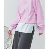 オフホワイト | レイヤードシアータンクトップ | ad thie