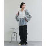 レイヤードチュールタンクトップ | ad thie | 詳細画像22