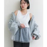 レイヤードチュールタンクトップ | ad thie | 詳細画像23