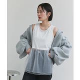 レイヤードチュールタンクトップ | ad thie | 詳細画像25