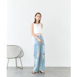 レイヤードチュールタンクトップ | ad thie | 詳細画像3