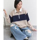 ハーフジップラガープルオーバー | ad thie | 詳細画像11 