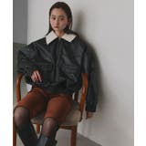 コーデュロイカラーレザーブルゾン | ad thie | 詳細画像10