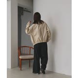 コーデュロイカラーレザーブルゾン | ad thie | 詳細画像12