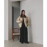 コーデュロイカラーレザーブルゾン | ad thie | 詳細画像13